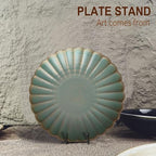 3 Pack 12 Inch Plate Stands for Display, Plate Holder Display Stand in Black, alternate view 6