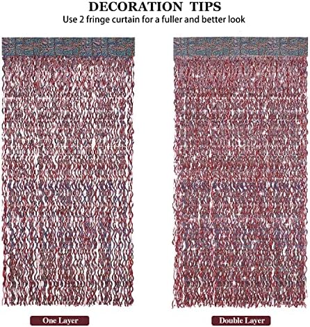 3 Pack 3.3 ft x 6.6 ft Tinsel Curtain - Rose Gold Birthday Backdrop Background for Wedding Graduation Engagement, alternate
