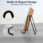 3 Pack 3 inch Metal Plate Stands for Display, Plate Holder Pictures Frame Easel Display Stand, Tabletop Picture, alternate
