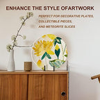 3 Pack 3 Inch Plate Stands for Display, Plate Holder Display Stand in black, alternate view 6