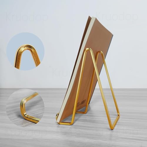 3 Pack 4 inch Metal Plate Stands for Display, Plate Holder Pictures Frame Easel Display Stand, Tabletop Picture, alternate