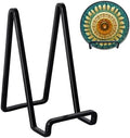 3 Pack 6 inch Metal Plate Stands for Display, Plate Holder Pictures Frame Easel Display Stand, Tabletop Picture