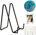 3 Pack 6" Metal Square Plate Stands for Display, Plate Holders Display Stands Can Be Used for Picture Stands