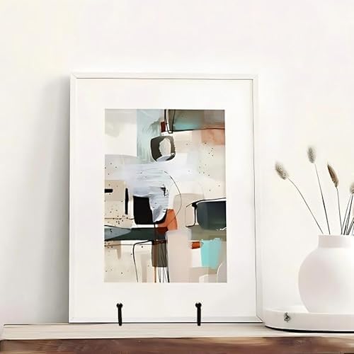 3 Pack 6" Metal Square Plate Stands for Display, Plate Holders Display Stands Can Be Used for Picture Stands, alternate view