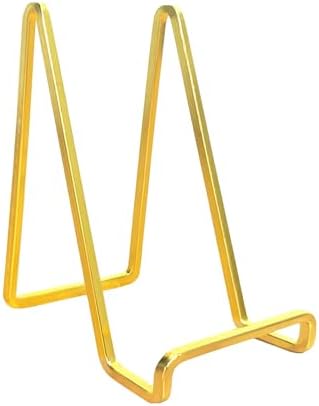 3 Pack 8 inch Metal Plate Stands for Display, Plate Holder Pictures Frame Easel Display Stand, Tabletop Picture