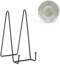 3 Pack 8 Inch Plate Stands for Display, Plate Holder Display Stand in Black