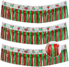 3 Pack Bell Foil Fringe Garland 30ft Wall Tinsel Banner in Bell