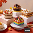 3 Pack Buffet Risers with 3 Signs and 2 Pen, White Food Risers for Buffet Table, Food Display Risers for Party, alternate