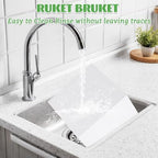 3 Pack Buffet Risers with 3 Signs and 2 Pen, White Food Risers for Buffet Table, Food Display Risers for Party, alternate
