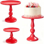 3 Pack Cake Stand Set, Metal Cupcake Stand Tiered Dessert Display Stand Serving Tray for Wedding Birthday
