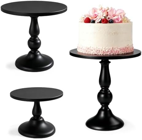 3 Pack Cake Stand Set, Metal Cupcake Stand Tiered Dessert Display Stand Serving Tray for Wedding Birthday