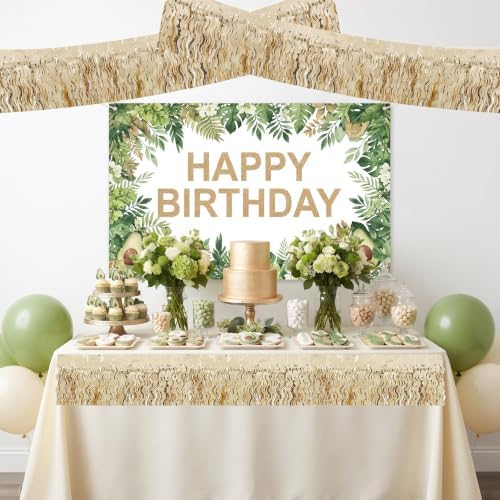 3 Pack Champagne Wavy Foil Fringe Garland 30ft Tinsel Wall Decor in Wavy Champagne Gold, alternate view 4