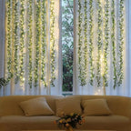 3 Pack Eucalyptus Garland with LED Lights String 18Ft Greenery Garland, alternate view 4