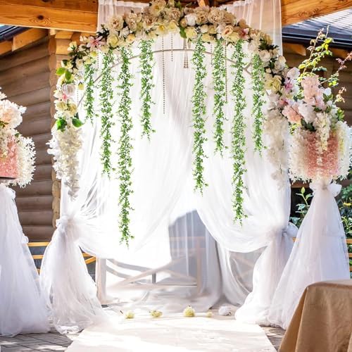 3 Pack Eucalyptus Garland with LED Lights String 18Ft Greenery Garland, alternate view 7