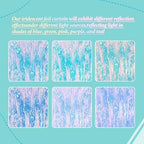 3 Pack Foil Fringe Backdrop - Iridescent Shiny Tinsel Curtains for Party Decoration/Photo Booth Props - 3.3x8.2, alternate