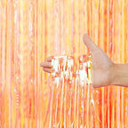 3 Pack Fringe Curtains Party Decorations, Tinsel Backdrop Curtains for Parties, Photo Booth Wedding Graduations