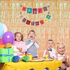 3 Pack Fringe Curtains Party Decorations, Tinsel Backdrop Curtains for Parties, Photo Booth Wedding Graduations, alternate