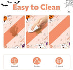 3 Pack Halloween Tablecloth Rectangle Table, Halloween Decorations, alternate view 3