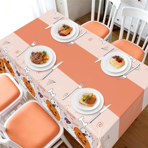 3 Pack Halloween Tablecloth Rectangle Table, Halloween Decorations, alternate view 5