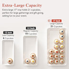 3-Pack Large Melamine Serving Trays Set, 17 x 8.6 in, White in White, alternate view 4
