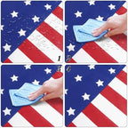3 Pack Patriotic Tablecloth, Disposable Plastic Tablecloth 54"x108" Patriotic Decorations, Birthday Party Table, alternate