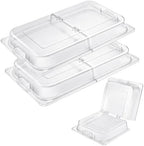 3 Pack Polycarbonate Hinged Dome Cover with Handle