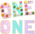 3 Pack Sweet One Donut Stands, Wooden Doughnut Display Stand
