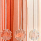 3 Panel Wedding Arch Draping Fabric, 29.5" x18Ft Pearl Fabric Drapes for Wedding Sheer Backdrop, alternate view 7