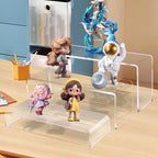 3 Pcs 12" Large Acrylic Risers 5mm thickness Rectangular Display Shelf for Cupcake Stand, Tiered Display Stand, alternate
