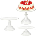3 Pcs Cake Stand Set,8"/10"/12" inch, Metal Cupcake Holders Stand for Birthday Wedding Banquets, Pastry Display