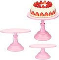3 Pcs Cake Stand Set,8"/10"/12" inch, Metal Cupcake Holders Stand for Birthday Wedding Banquets, Pastry Display