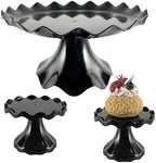 3 Pcs Cake Stand Set, Laced Cake Stand, Mini Cupdake Holder for Party, Wedding, Birthday, Celebration, Baby