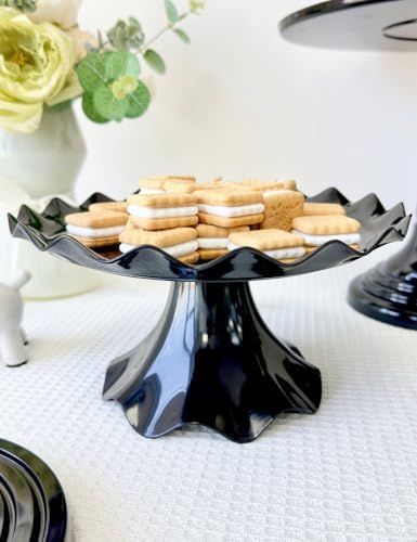 3 Pcs Cake Stand Set, Laced Cake Stand, Mini Cupdake Holder for Party, Wedding, Birthday, Celebration, Baby, alternate view 5