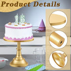 3 Pcs Cake Stand with 20Pcs Cakeboard Round, Cake Stand Set Disc Diameter 8" 10" 12", Perfect Dessert Table, alternate view 5