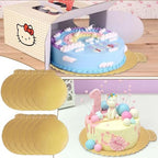 3 Pcs Cake Stand with 20Pcs Cakeboard Round, Cake Stand Set Disc Diameter 8" 10" 12", Perfect Dessert Table, alternate view 6