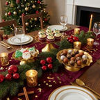 3 Pcs Gold Metal Cupcake Stand Scalloped Edge Dessert Display Tray in Gold, alternate view 4