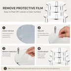 3 Pcs Round Acrylic Riser, Clear Round Display Stands in clear, alternate view 5