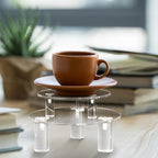 3 Pcs Round Acrylic Riser, Clear Round Display Stands in clear, alternate view 6