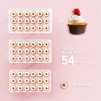 3 Pieces Cupcake Stand Holder, White Acrylic Dessert Table Display Set with Iron Support Legs for Birthday Candy, alternate