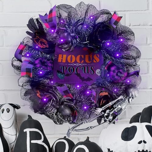 3 Rolls Black Deco Mesh Ribbon for Halloween Wreath Making Supplies, alternate view 4