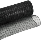 3 Rolls Black Deco Mesh Ribbon for Halloween Wreath Making Supplies, alternate view 5
