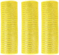 3 Rolls Yellow Deco Mesh Ribbon for Easter Wreath Making Supplies in Yellow