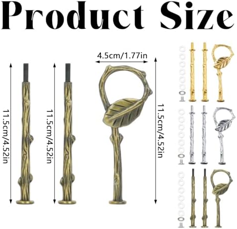 3 Sets 3 Tier Cupcake Stand Hardware Handles, Zinc Alloy Cake Plate Stands Handle Fittings, Vintage Tray Stand, alternate