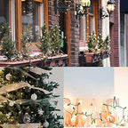3 Sets Christmas Lights, 150 Count 33 FT Each Mini String Lights, Clear Green Wire Fairy Light, 120V UL, alternate view 3