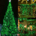 3 Sets Christmas Lights, 150 Count 33 FT Each Mini String Lights, Green Wire Fairy Lights, 120V UL Certified, alternate view