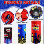 3 Sets Spandex Cylinder Stand Covers Cake Pedestal Cover Dessert Table Gift Display Round Cylinder Stand Covers, alternate