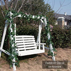 3 Strands Odorless Artificial Ivy Vines Kit, 71" Silk Ivy Garland with Green Leaves, Fake Hanging Plants, alternate view 6