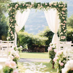 3 Strands Odorless Artificial Vines, 6.5FT Silk Ivy Garland, Fake Greenery Hanging Plants, Decoration for Party, alternate