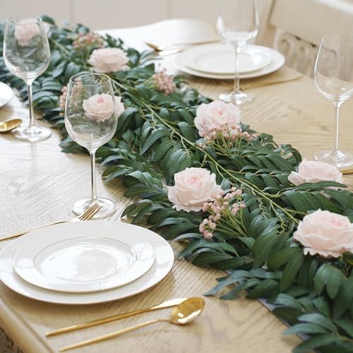 3 Strands Odorless Artificial Vines, 6.5FT Silk Ivy Garland, Fake Greenery Hanging Plants, Decoration for Party, alternate