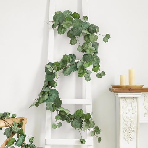 3 Strands Odorless Begonia Artificial Vines, 6FT Silk Ivy Garland, Fake Greenery Hanging Plants, Decoration for, alternate